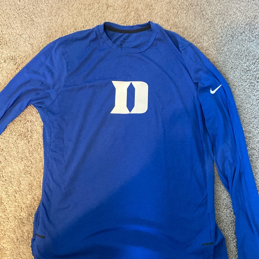 Nike Blue Long Sleeve Tee